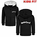 METAL-KIDS Logo Černá 164