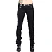 kalhoty gothic BLACK PISTOL Stud Low Cut Denim 30